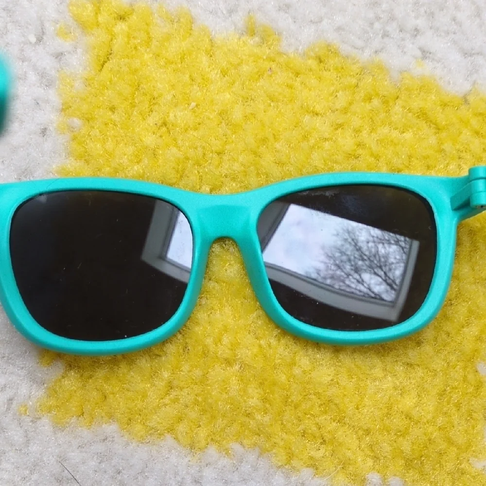 Vibrant Teal Sunglasses